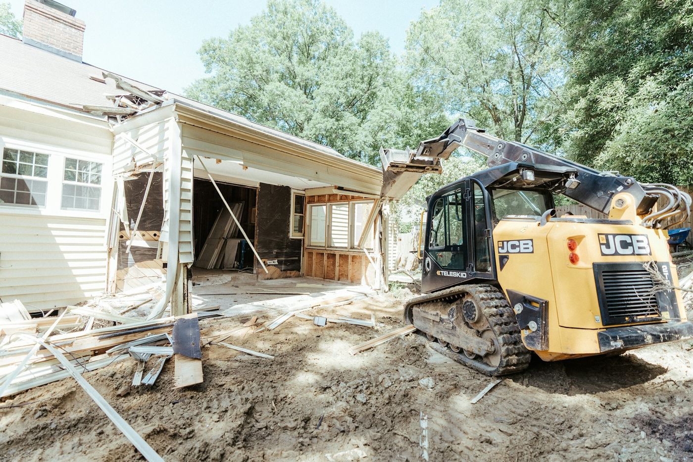 Construction Debris Removal in Raleigh, NC