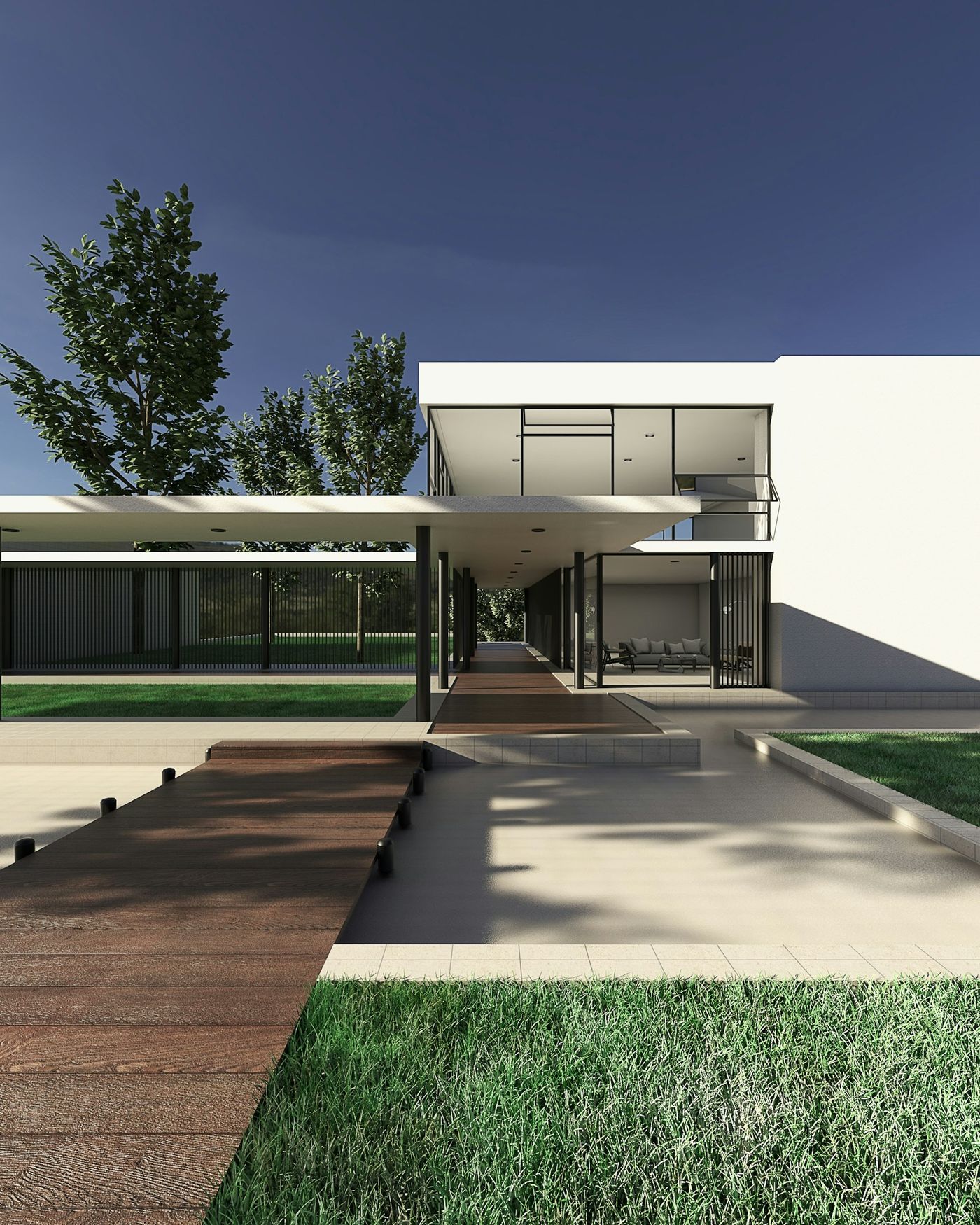 Modern family home in Pine Level, NC