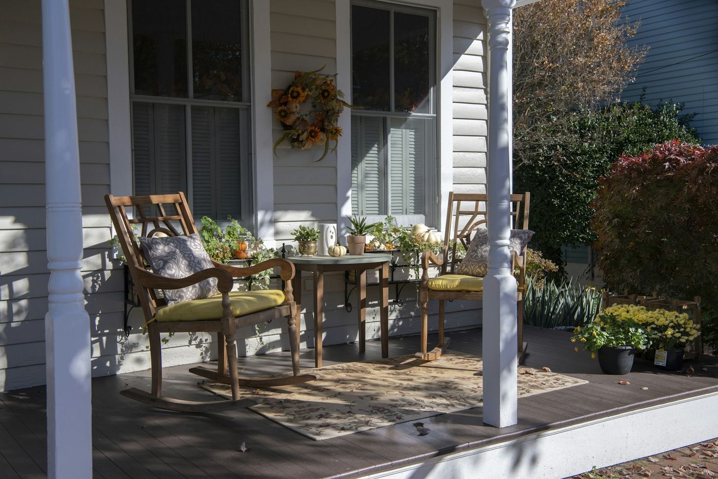 Historic residential street in Selma, NC