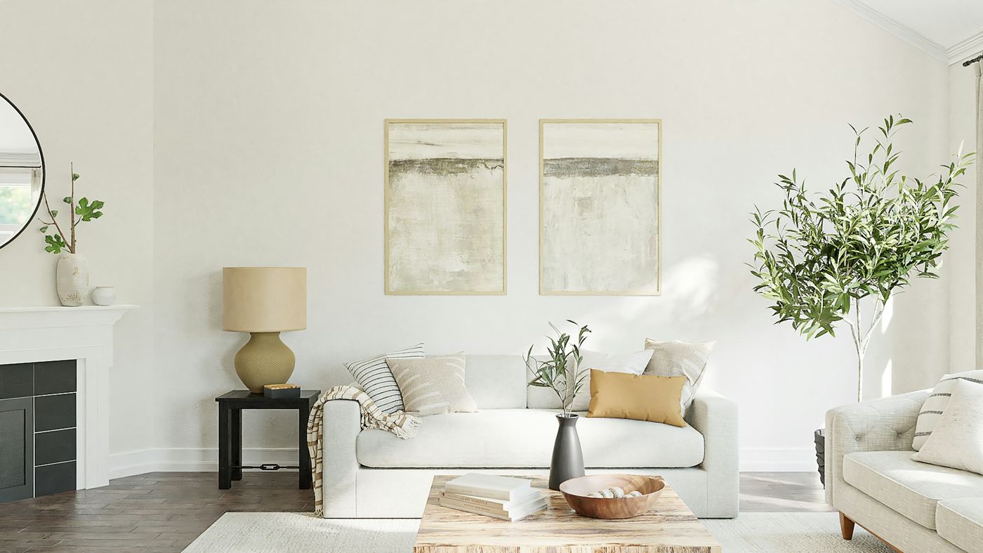 A lived-in family home before an estate cleanout